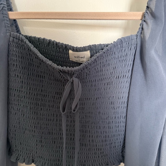 Wilfred Saga Blouse in Slab Blue - Picture 4 of 9